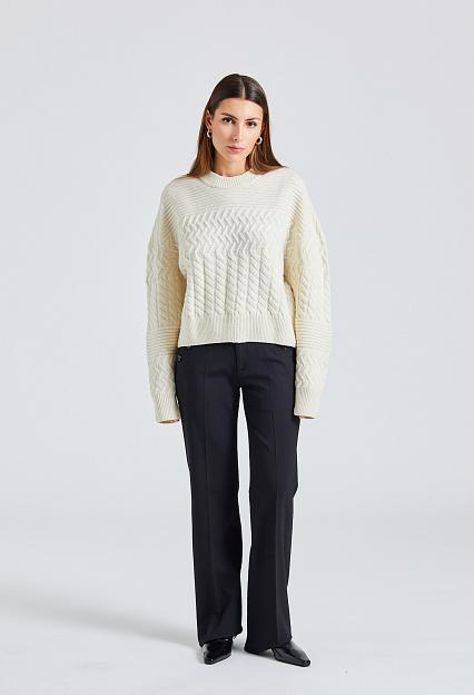 Filippa K Straight Tailored Trousers Black 2